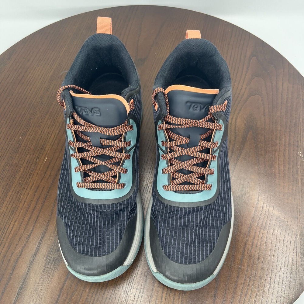 Teva Gateway Shoes Women's 8.5 Gray Blue Lace-Up‎ Mid Hiking Sneakers 1127812 - Picture 10 of 16